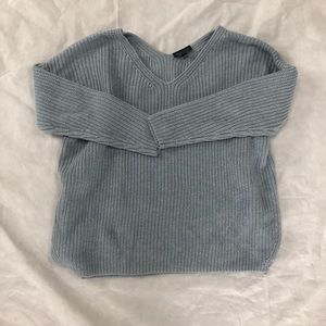 Topshop Blue Knit sweater Sz 4